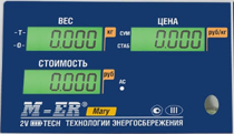 Пленочная панель передняя 223 АС LCD в Иваново