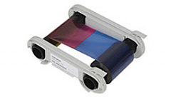 Полноцветная лента  (YMCKOK) для двусторонней печати на 200 оттисков с чистящим роликом в Иваново